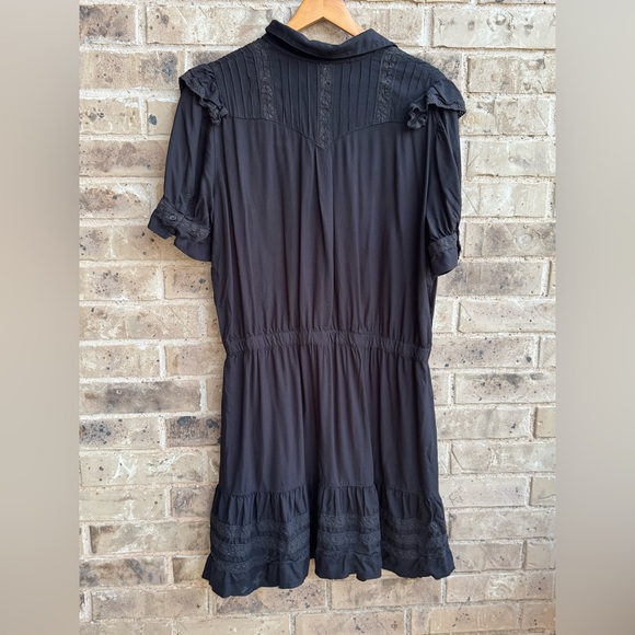 Double D Ranch Punchy Elegant Black Mini Dress Size 1X - Picture 3 of 7
